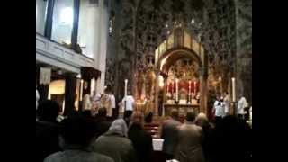 KYRIE Pontifical Traditional Latin Mass Cardinal Burke AMSTERDAM FSSP [upl. by Towbin]