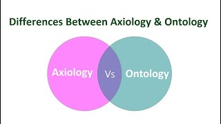 Differences Between Axiology and Ontology [upl. by Barbra]