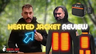 Heated Jacket Review For 2023 WARM Cozy Waterproof IHood gearreview heatedclothing [upl. by Mahseh209]