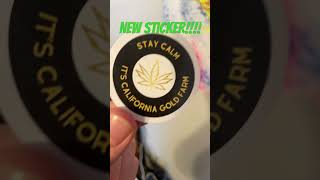 New CGF Sticker stickers xbox californiagoldfarms [upl. by Marcell]