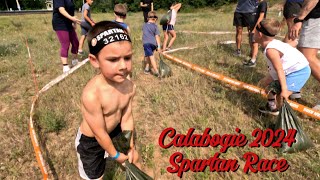 Calabogie 2024  Spartan Kids Race  Highlight of Bradleys journey towards greatness [upl. by Peirsen551]