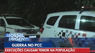 Mortes de chefões do PCC podem indicar um racha na facção  Brasil Urgente [upl. by Leciram515]