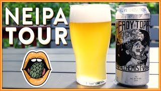 NEIPA Tour  Pourno Ep 1  The Alchemist Tree House Brewing Co Trillium Brewing Co [upl. by Anibur71]