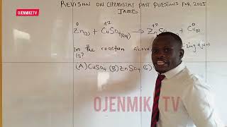 oxidizing and reducing agents score 95 in chemistry JAMB 2025 [upl. by Carolyne]