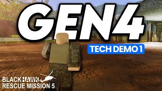 Blackhawk Rescue Mission 5 GEN4 Tech Demo 1 [upl. by Eilyr]