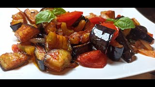 Caponata di Melanzane Ricetta Siciliana [upl. by Riane]