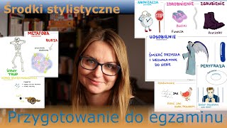 Środki stylistyczne  powtórka przed egzaminem [upl. by Anyr433]