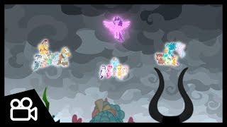 ▷Clip  The Mane 6 Young 6 amp Pillars Defeat Tirek Chrysalis amp Cozy S9x25  MLP FiM S9 HD [upl. by Olram]