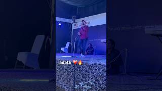 adath song✨🖤live performances by Adnan Ibrahimyoutubeshorts song [upl. by Mmada]