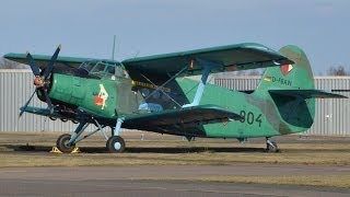 Insel Usedom Rundflug mit der Antonov AN2 [upl. by Ayotaj]