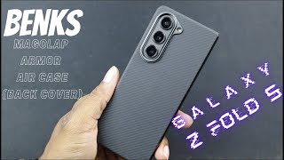 Benks Magclap Armor Air Case for Samsung Galaxy Z Fold 5 [upl. by Hyrup800]