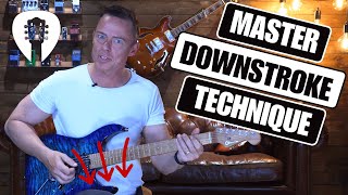 How to master fast DOWNSTROKE TECHNIQUE [upl. by Greenebaum]