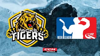 Super Tacks Tigers vs La Trobe Griffins 7th September  IceHQ Beer League [upl. by Slack]