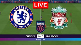 🔴Chelsea Women vs Liverpool Women  Women Super League Match  FIFA 23 Gameplay [upl. by Recor866]