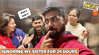 IGNORING NIDHI FOR 24 HOURS PRANK [upl. by Annasor]