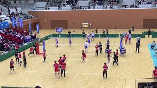 ｟1年前動画｠洛南 東山 春高京都決勝前レシーブ [upl. by Nimaynib968]