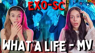 EXOSC 세훈amp찬열 What a life MV Reaction  exoreaction [upl. by Anaillil467]