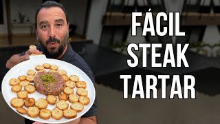 ¿Cómo hacer Steak Tartar en minutos  Receta Fácil y Rápida  Tulio Recomienda [upl. by Kral]