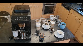 DeLonghi Magnifica Evo ECAM 29281B Kaffeevollautomat LatteCrema Milchsystem 7 Direktwahltasten [upl. by Namien]