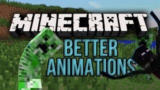 Minecraft Better Animations Collection  Mod [upl. by Anitsahs]