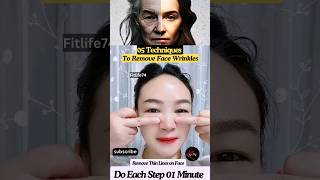 05 Techniques To Remove Face Wrinkles 😱 facelift botox wrinkles antiaging shorts [upl. by Fania585]