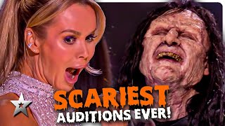 SCARIEST Auditions EVER on Got Talent [upl. by Hay]