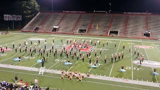 Nicholls State University Marching Band  Oct 29 2024 [upl. by Hgielyk888]