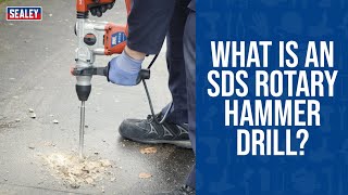 What is an SDS Rotary Hammer Drill  Drill Bits Modes and Applications [upl. by Kurth]