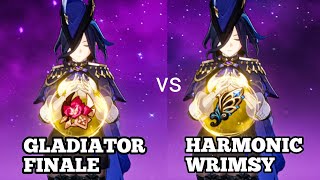 CLORINDE GLADIATOR VS HARMONIC WRIMSY GENSHIN IMPACT [upl. by Nora436]