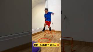 MINI AGILITY DRILL ⭐️ SPEED 🏀 NEXT LEVEL speedandagility exerciseathome shorts [upl. by Kuster]