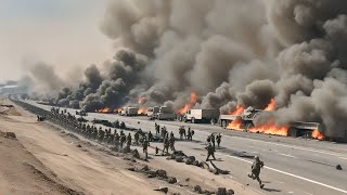 500 US troops who just landed in Ukraine run into the forest and are ambushed by Russian troops [upl. by Ihc]