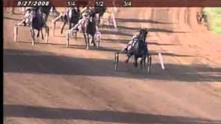 Harness Racing Somebeachsomewhere World Record 3yo Pacing Horseflv [upl. by Dennett]