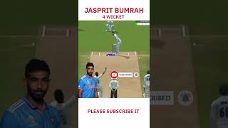 Bumrahs 4 Wickets  The Unforgettable Comeback  Real Cricket 24 [upl. by Bernj456]