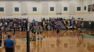 Class 5 Boys Volleyball State Semifinals  Granby HS vs James RiverMidlothian HS [upl. by Derzon]