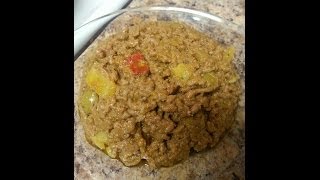 Como hacer carne molida O Picadillo [upl. by Vowel]