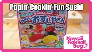 Popin Cookin Fun Sushi Instructions [upl. by Atterg]