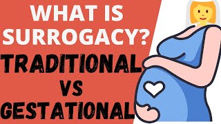 What is Surrogacy amp Type of Surrogacy Explained in Hindi  Traditional vs gestational Surrogacy [upl. by Yelhsa]