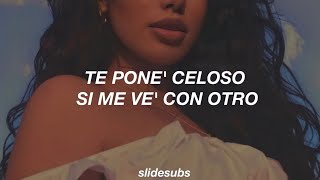 te pone celoso si bailo con otro yo no soy de ellos ni tuya tampoco 🔥 LetraLyrics [upl. by Tisbe5]