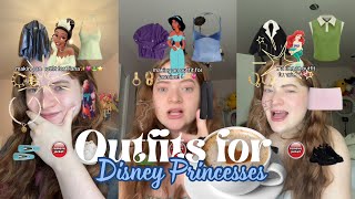 Making Outfits for the DISNEY PRINCESSES👑💗 [upl. by Knight]