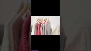 Closet Organization Hacks Two Easy Ways to Hang and Organize Clothes shorts [upl. by Wareing]