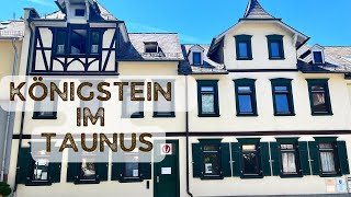 Königstein Im Taunus Germany 🇩🇪  Walking Tour 🚶‍♀️ [upl. by Elbas309]