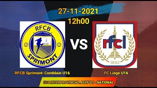 Sprimont Comblain 14 FC Liège U16 quotsaison 2021  2022quot [upl. by Trevah]