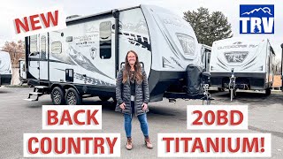 NEW 2024 Back Country 20BD Titanium Series by Outdoors RV Off Road Off Grid 4 Season Trailer [upl. by Mcdougall]