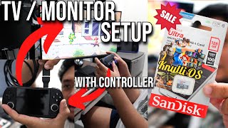 How to Connect ANBERNIC Devices TO CONSOLE Like SETUP Using Knulli OS  1111 Shopee Sale [upl. by Atinniuq]