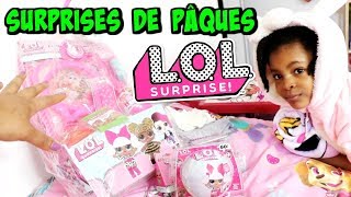 JOUET OUVERTURE DES 1ères SURPRISES DE PÂQUES Poupées LOL Surprises [upl. by Grady506]