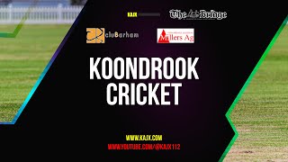 Cricket  Koondrook Barham Vs Girgarre [upl. by Collbaith]