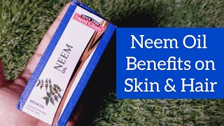 Saeed Ghani Neem Oil Benefits For Skin amp Hair  Neem Oil Review [upl. by Ynos]