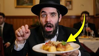 Los SECRETOS que esconde la COMIDA JUDÍA ORTODOXA Tradicional 🇮🇱 [upl. by Mohkos]