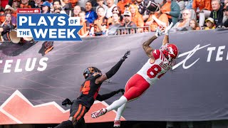 CFL Plays of the Week  Week 2 2024 [upl. by Unders769]