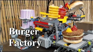 Burger Factory  Lego Technic 42054 Claas Xerion 5000 Trac VC [upl. by Assirrac]